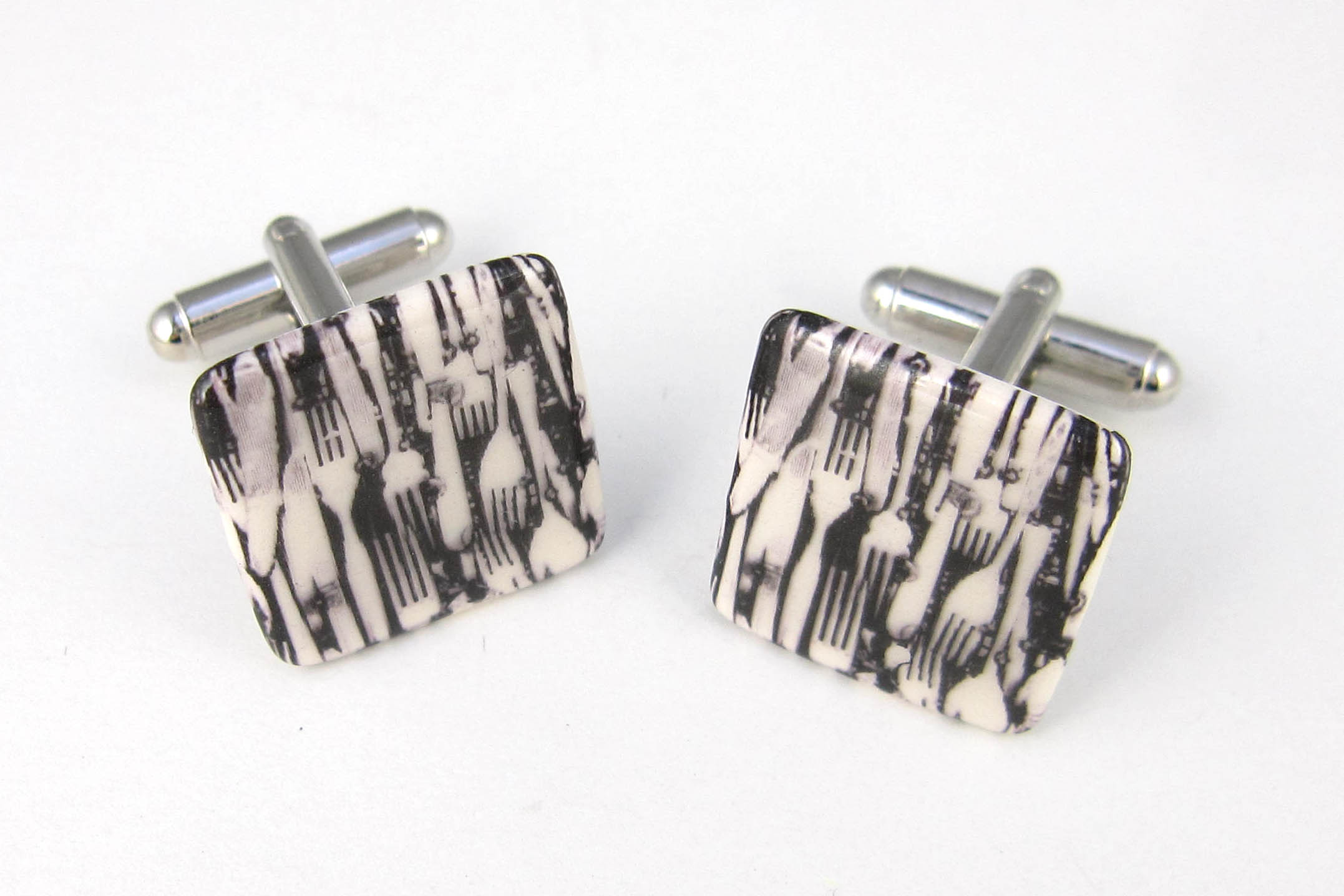 View Sheffield cutlery cufflinks